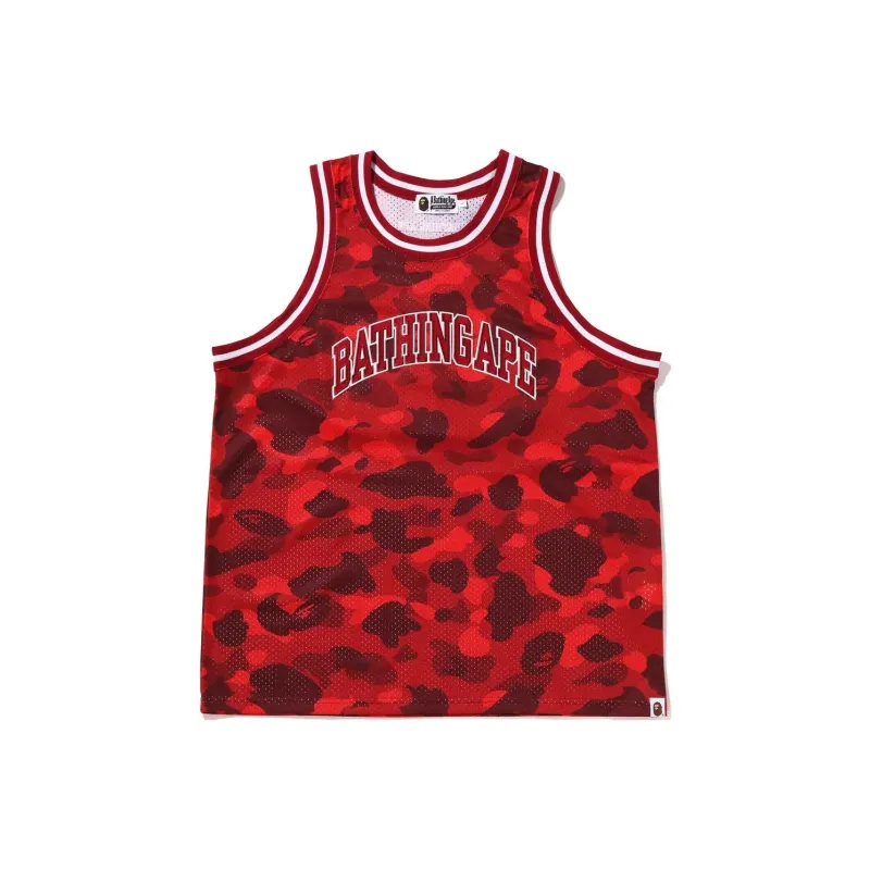Bape Color Camo Basketball Tank Top-2