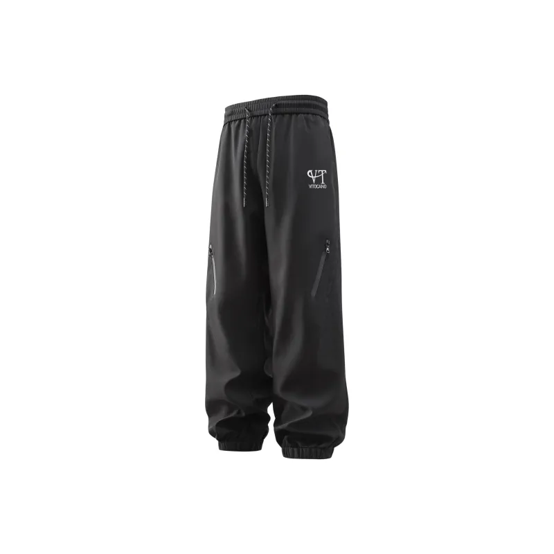 Vitocano Casual Pants Unisex Black-0