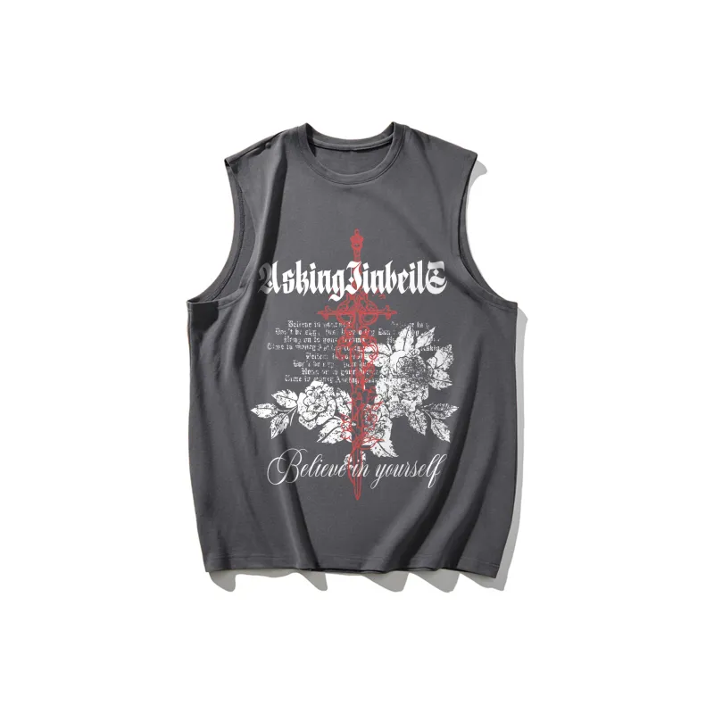 JINBEILE Tank Tops Unisex-25