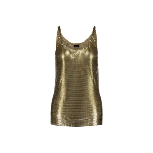 Rabanne Scoop-neck Chainmail Top
