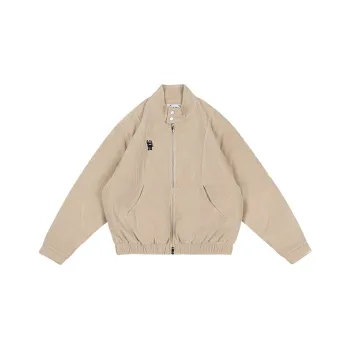 MYSAMESAME Puffer Jacket Unisex Khaki