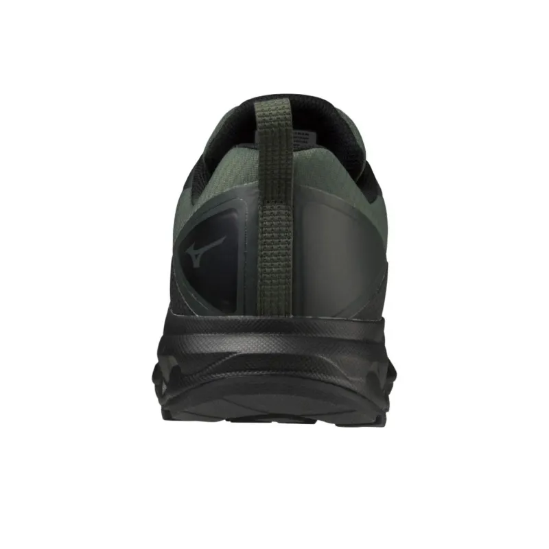 Mizuno Waterproof And Wear resistant Low Top Casual Shoes Men's Black Green-4