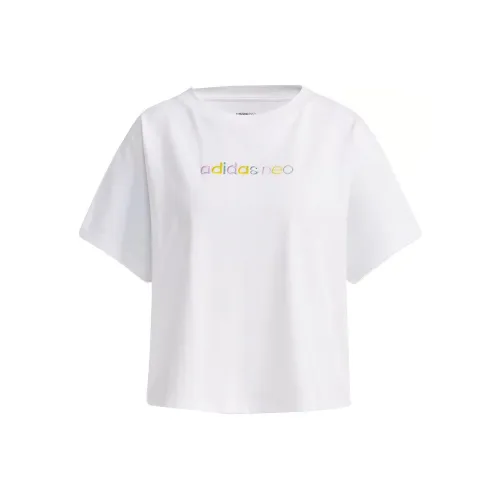 Adidas Neo Crop Top Women's White