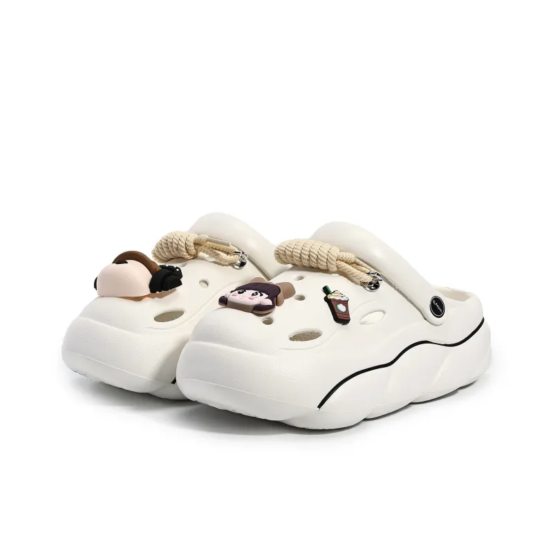 Feiyue Home Outerwear Soft Comfortable, Soft Squashy And Bouncy Feeling Clogs Women's-1