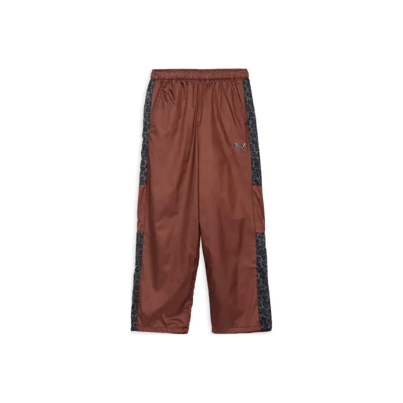 PUMA TRN EDGE Casual Pants Men's Dark Coffee Brown-0