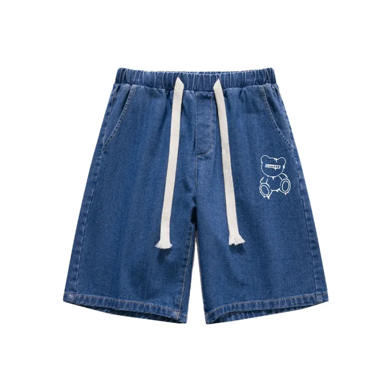 DOUBLE STAR 88 Denim Shorts Unisex-0