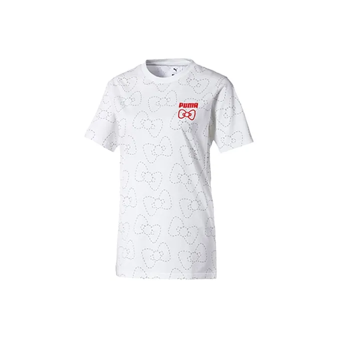 Hello Kitty X PUMA T-Shirts Women's White-0