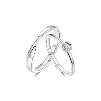 KUMET Sterling Silver Rings Unisex