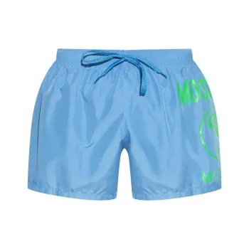 MOSCHINO Swimming Shorts Men's Light Blue