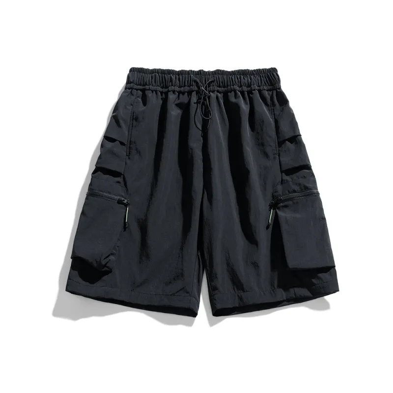 GROW DATE Cargo Shorts Unisex Army Green-8