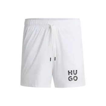 HUGO BOSS Paol Square Logo Swim Shorts