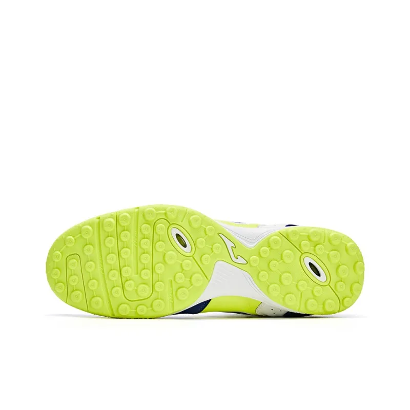 Joma TF Rubber Broken Studs Artificial Ground Soccer Shoes Men's White Yellow-3