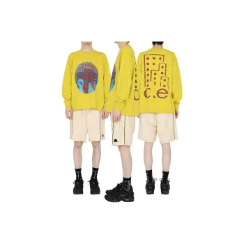 Cav Empt Casual Shorts Men Beige Yellow
