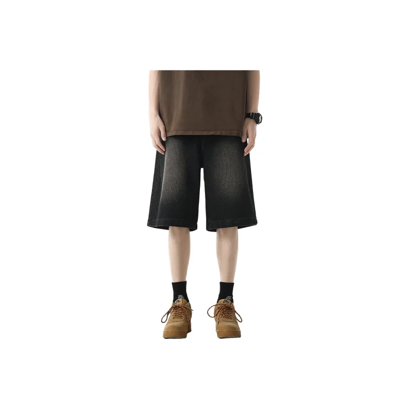 CREAZIONI LA FANTASIA E MOBILE Denim Shorts Unisex-0