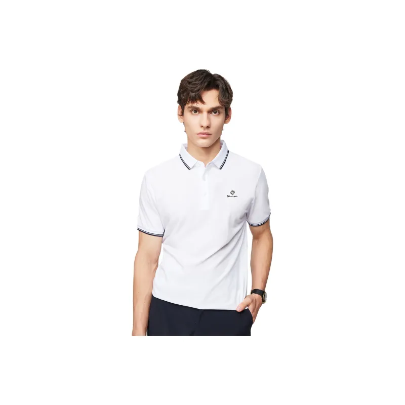 Red bean Polo Shirts Men-15