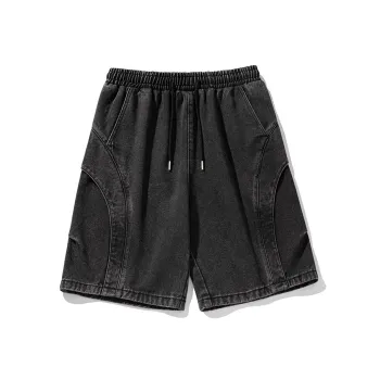 HOZZS Denim Shorts Unisex