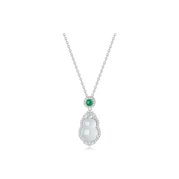 KING TAI SANG Chalcedony Necklaces Women's