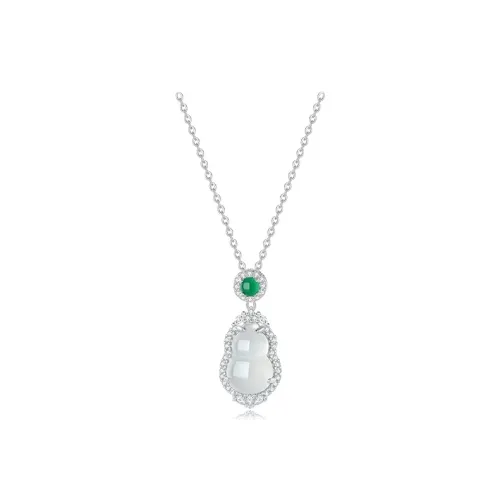 KING TAI SANG Chalcedony Necklaces Women's