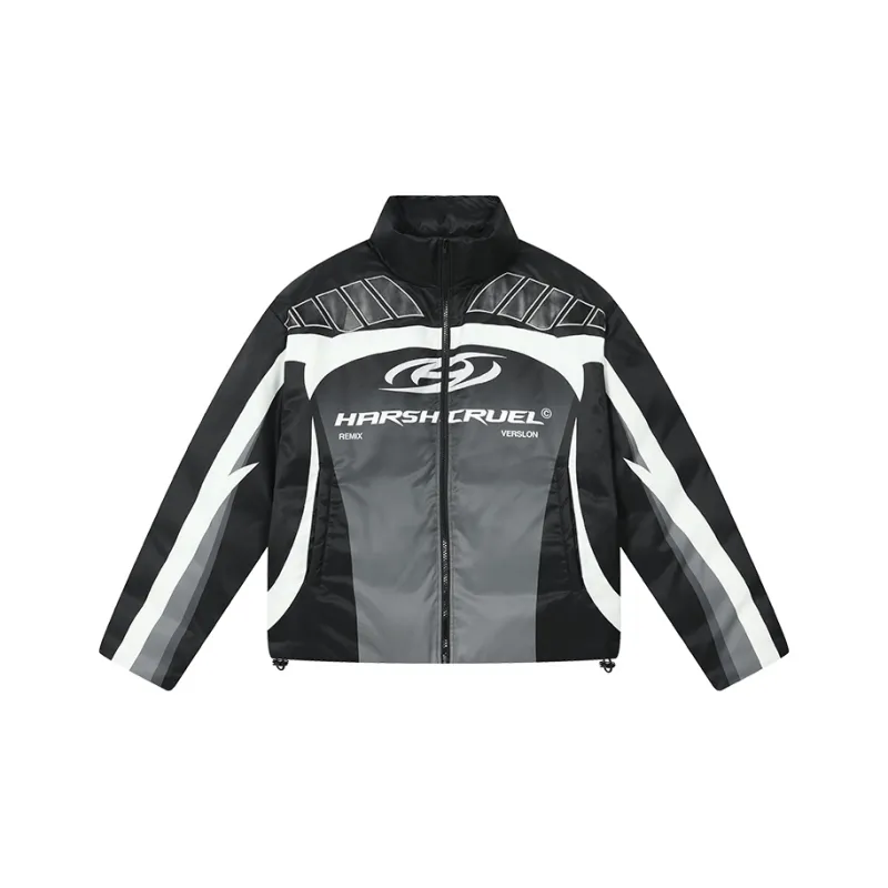 HARSH AND CRUEL Puffer Jacket Unisex-0
