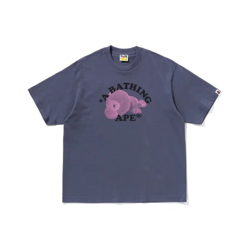 A BATHING APE Milo College Relaxed Fit Tee-5
