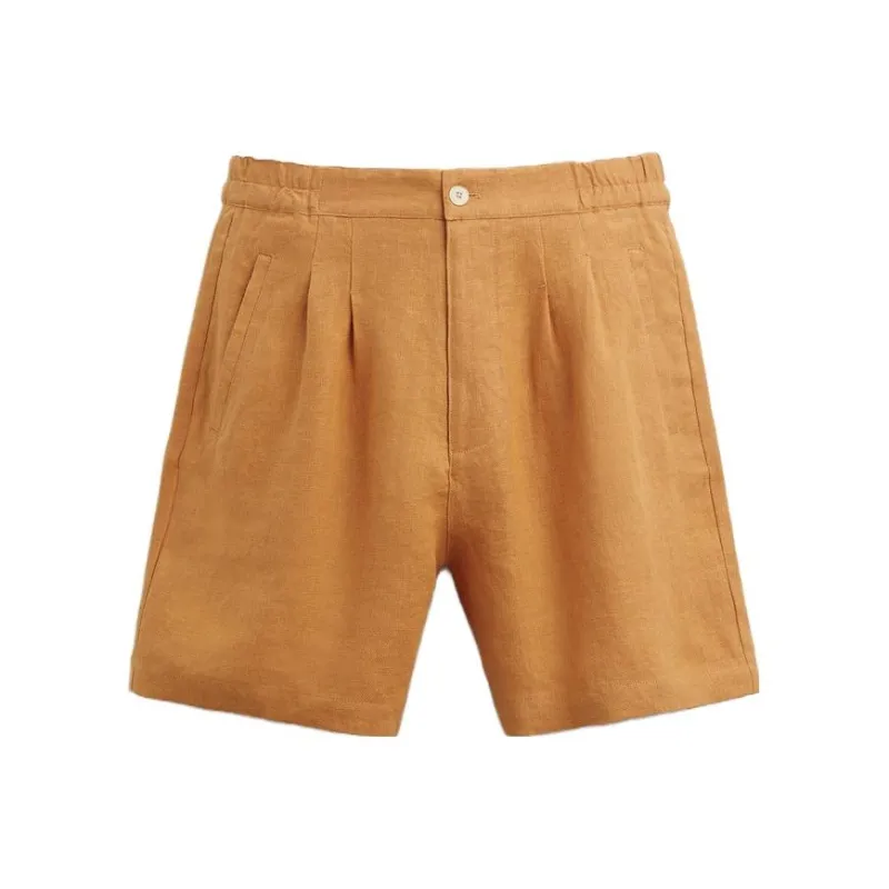 ZARA Casual Shorts Men's Orange-0