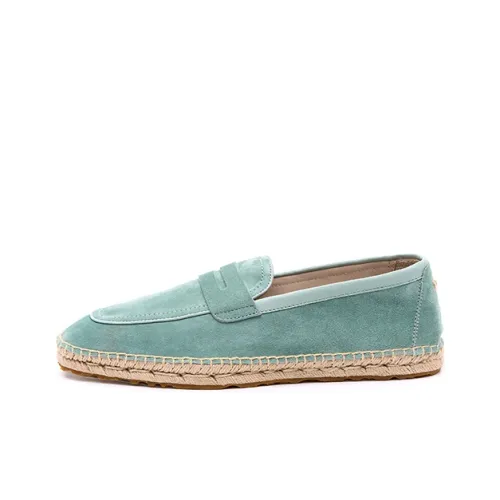 Kitamachi Espadrilles Men Jade Ink Black/Mint Green/Ginkgo Yellow/Summer Cloud Gray/Misty Rain Gray/Morotai Green