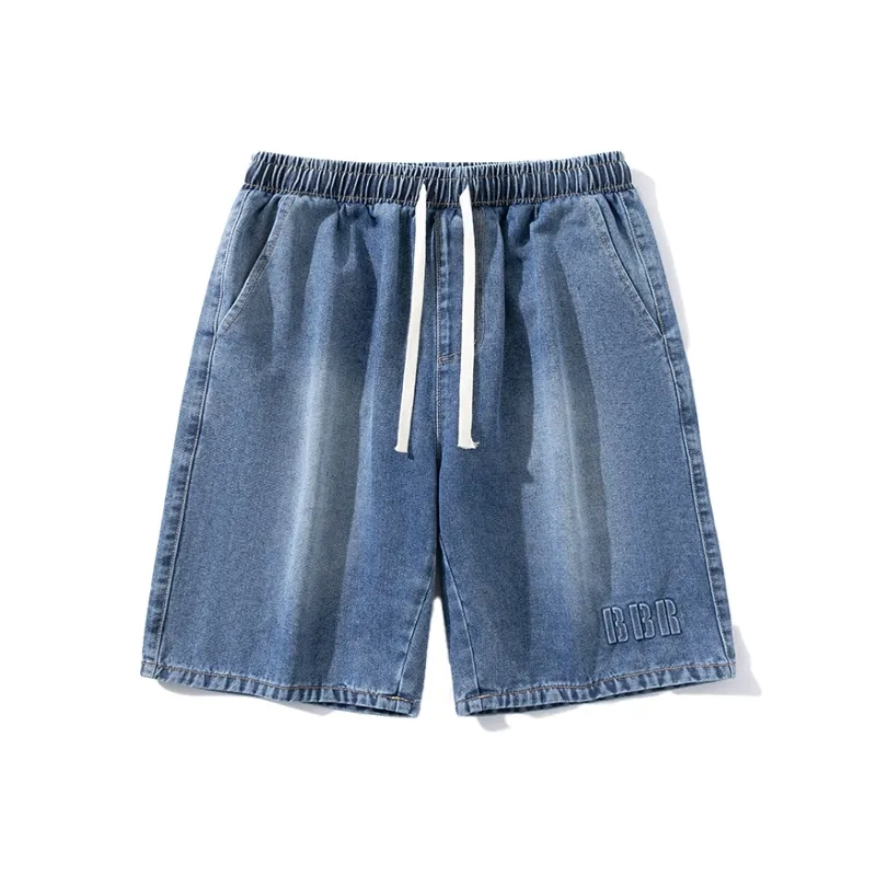 DOUBLE STAR 88 Denim Shorts Unisex-2