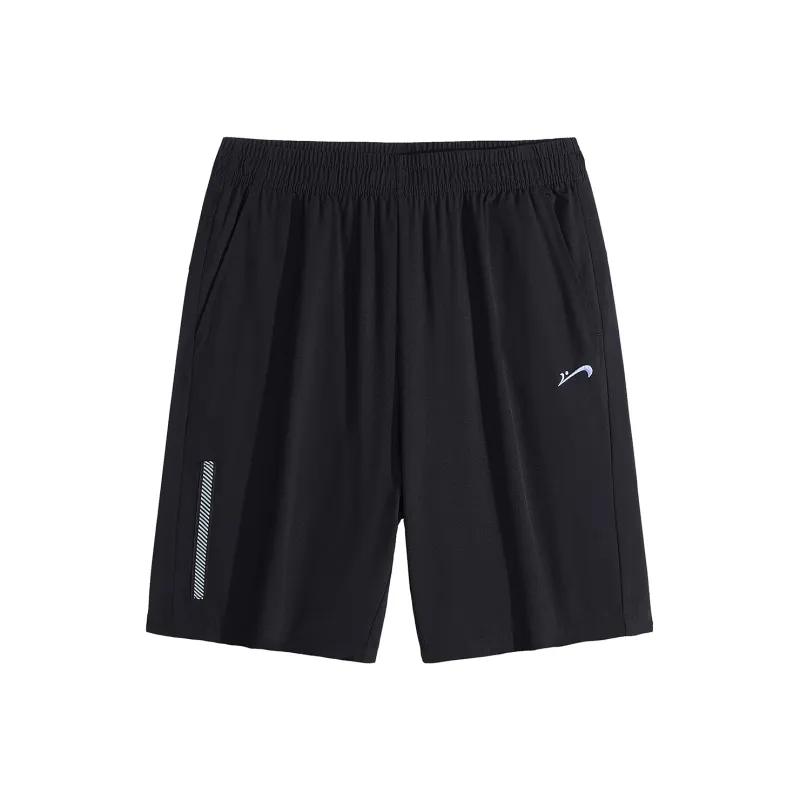 K bird Casual Shorts Unisex Black-0