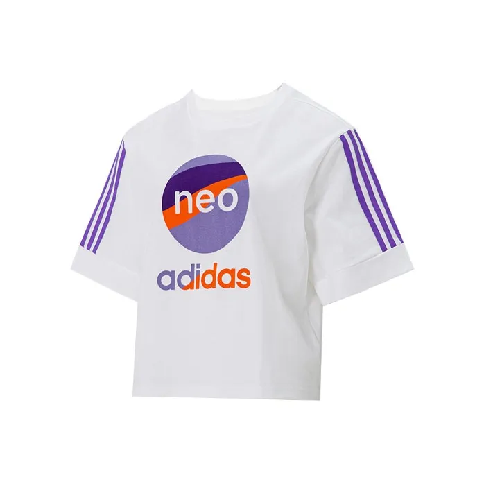 Adidas Neo T Shirt Women's White-0