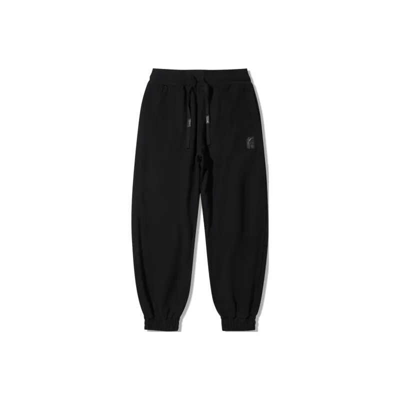 LiNing x CHENGLONGLIANMING Casual Pants Men's Black-0