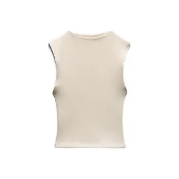 ZARA Tank Tops Women's Ecru