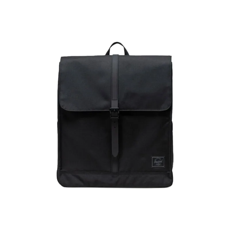Herschel Recycled Materials Backpack Unisex Black-0