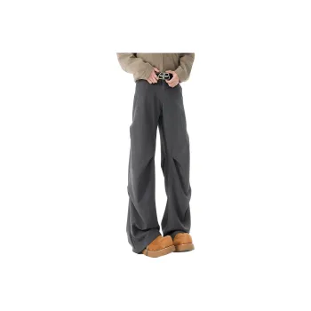 Love Monster Casual Pants Unisex Gray