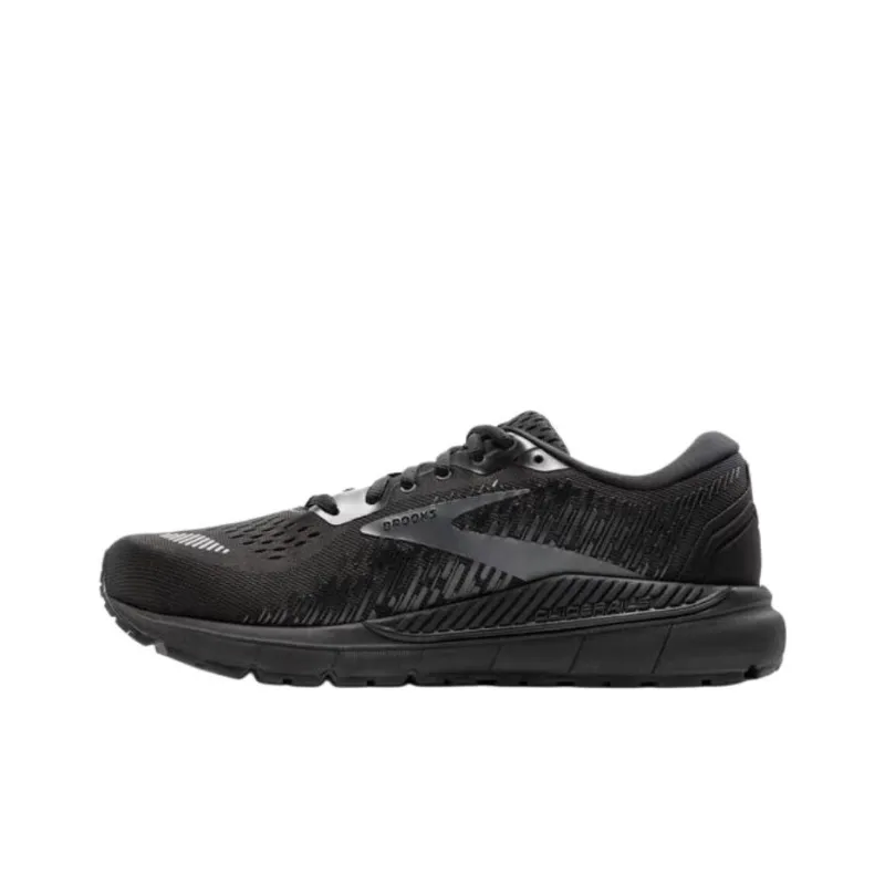 Brooks Addiction GTS 15 Cushioning, Breathable, Supportive Low Top Running Shoes Men's Black-0