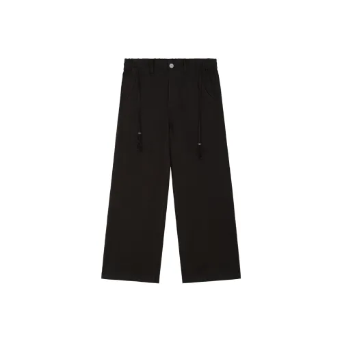SIMPLE PROJECT Casual Pants Unisex Dark Coffee