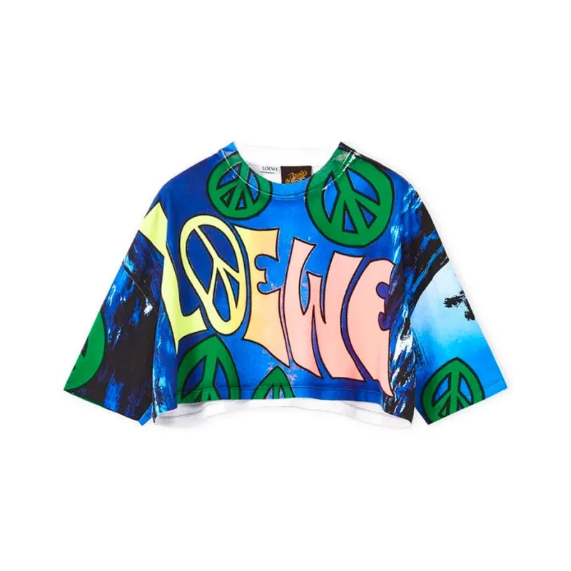 LOEWE SS22 T-Shirt Women's Multicolor-0