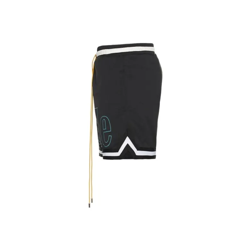 RHUDE Logo Basketball Swim Shorts-2