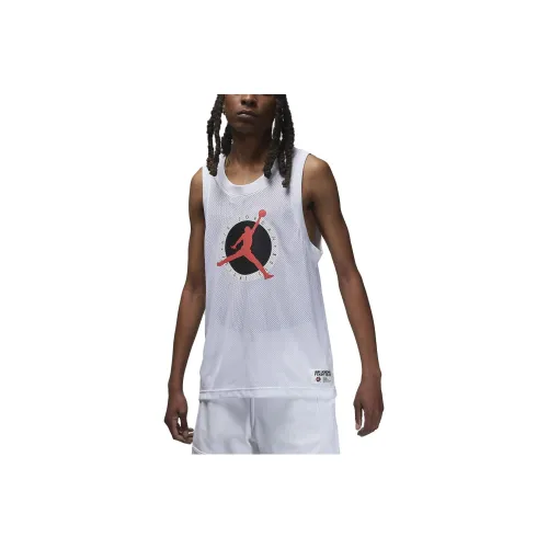 Jordan Basketball Jersey Men's White