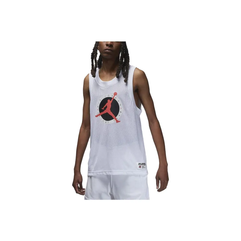 Jordan Flight MVP Basketball Jerseys Men White-0