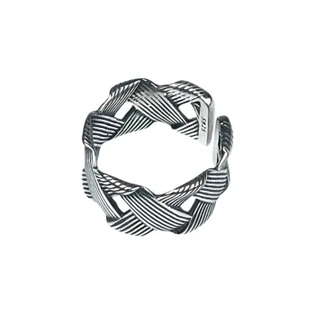 SHIYI N CIFANG 925 Sterling Silver Rings Men's