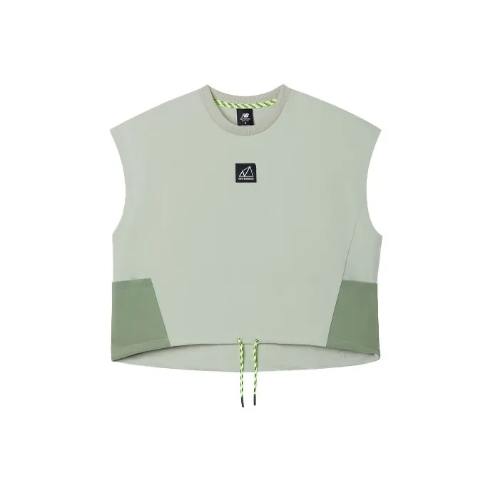 New Balance Crop Tops Women's Green-0