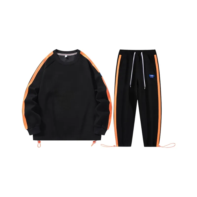 Green Forest Sweatshirt Sets Unisex-3
