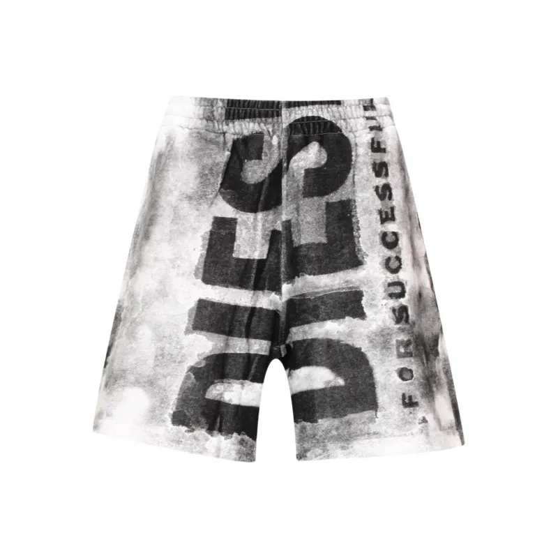 DIESEL P Marshy Cotton Shorts-0