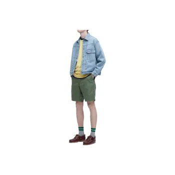 UNIQLO Casual Shorts Unisex Green