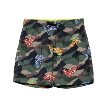 EMPORIO ARMANI Camouflage print Swim Shorts