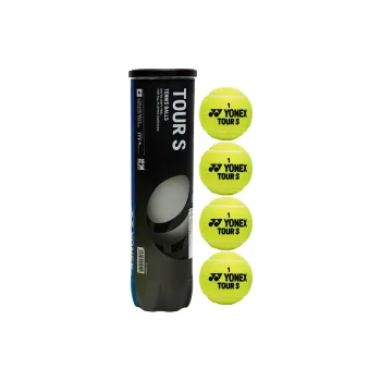 YONEX TOUR S Tennis Balls Wool, Nylon, Polyester Training Ball Yellow