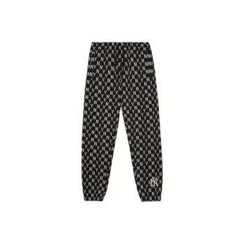 MLB Old Flower Sports Pants Unisex Black