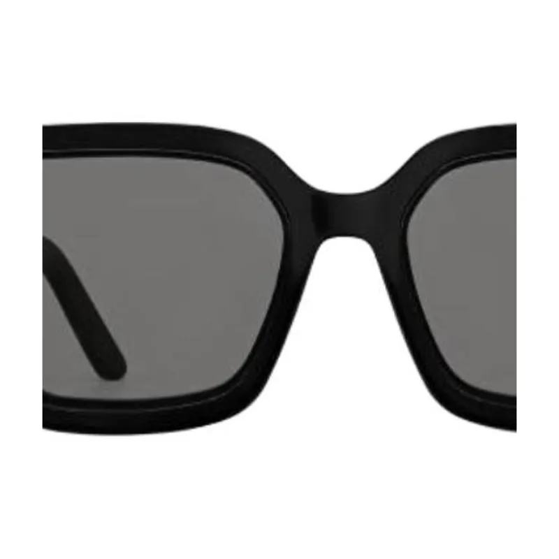 DIOR Acetate Square Sunglasses Unisex Black-1