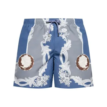 VERSACE Pattern Printed Swim Shorts