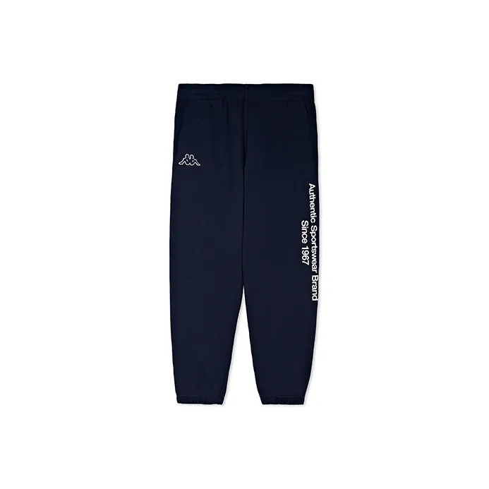 Kappa Casual Pants Men Midnight Blue Black 906-0